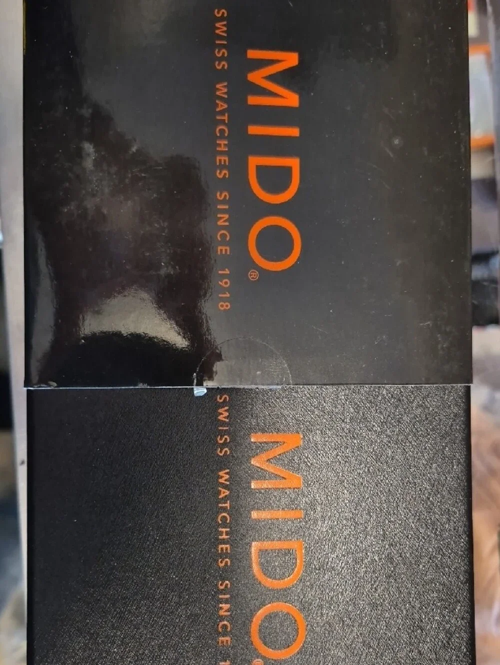 Mido Stainless Steel Watch with Black Dial
